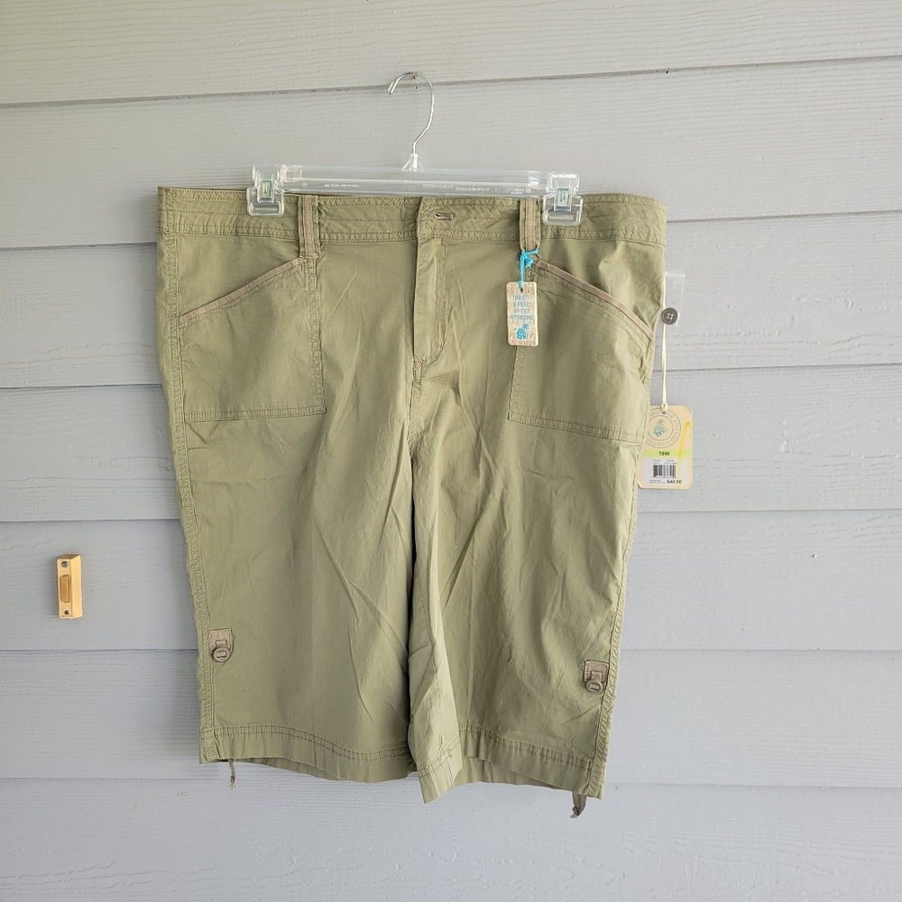 Carribean Joe Shorts 18W NWT